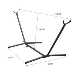 Outdoor Jardim Hammocks Acessórios com Suporte Stand Tube, Apenas Steel Frame Set Only, Camping Equipment - Image 4