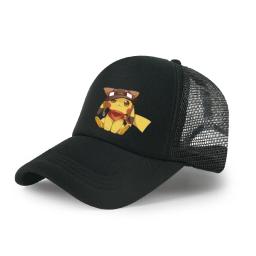 Boné de beisebol Pokémon Pikachu para mulheres, Hip Hop, Mom Hat, esporte ao ar livre, chapéu de sombra adulto, presentes para pais e filhos, meninas, verão - Image 4