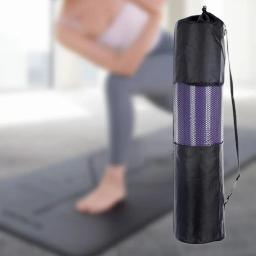 Ginásio esteira yoga esporte para o ginásio em casa para exercícios estiramento abs meditação esteira pilates exercício + saco esteira yoga - Image 4
