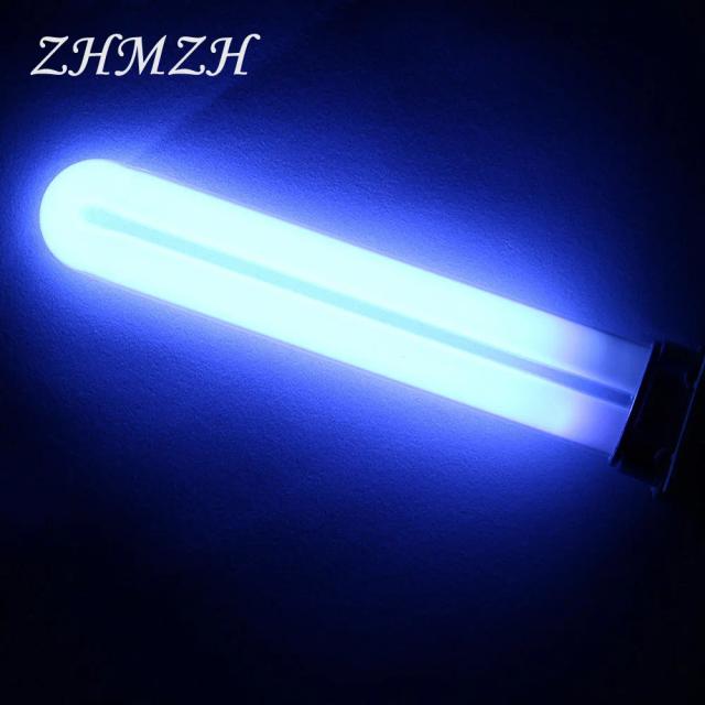 Tubo UV para Lâmpada Inseticida: Armadilha Elétrica para Mosquitos, 4 Pinos, 365nm, Compatível com 5W a 11W
