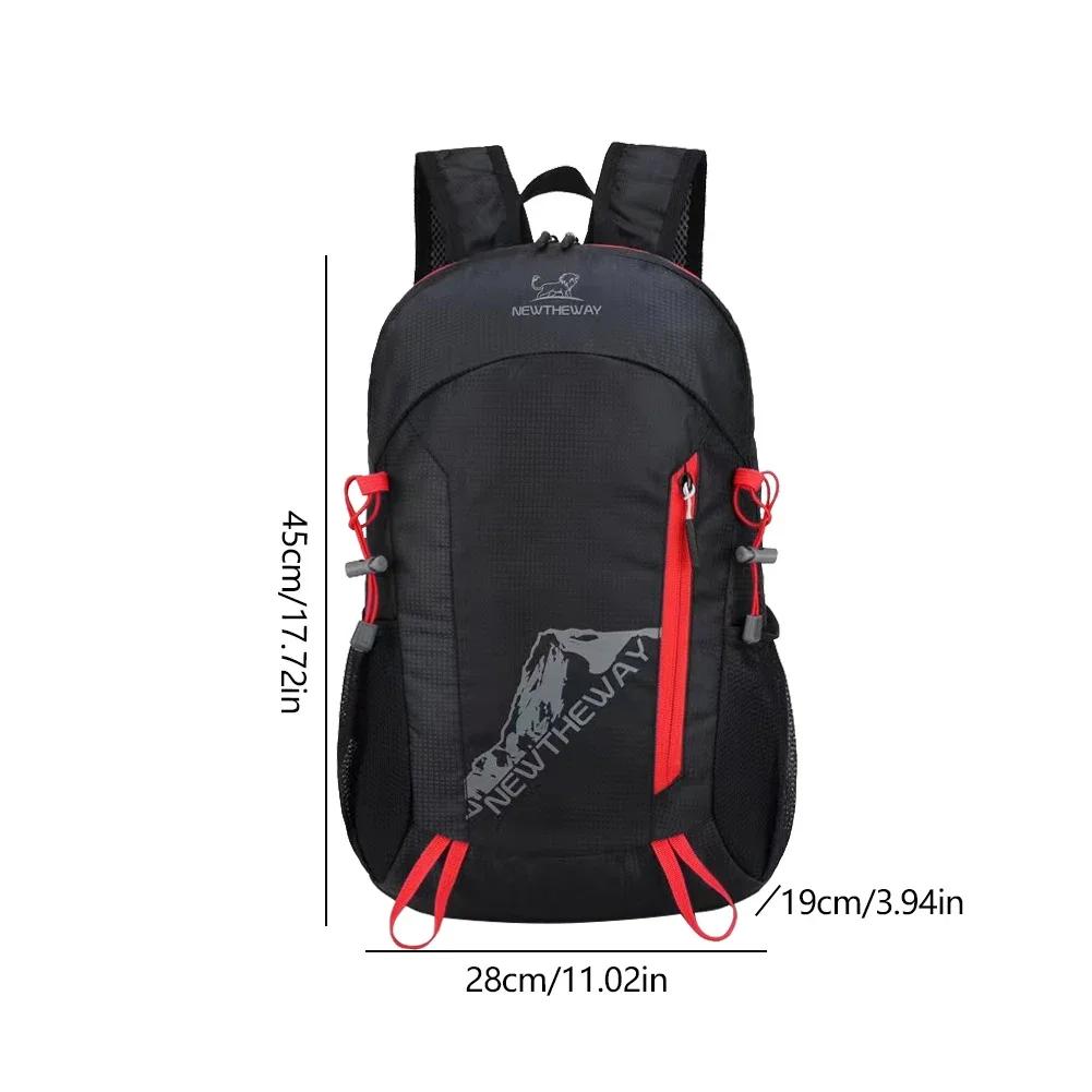 Mochila esportiva impermeável para homens e mulheres, viagem ao ar livre, mochila de motocicleta, caminhada leve, trekking, mochila de pesca - Image 1