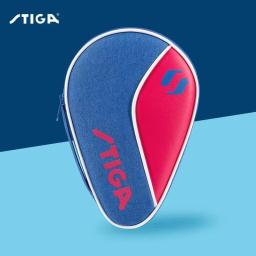 STIGA-Raquete De Tênis De Mesa Profissional, Grande Capacidade Bilayer, Dupla Camada, Quadrada, Redonda, Treinamento, Bola Profissional Bat Paddle, Original - Image 4