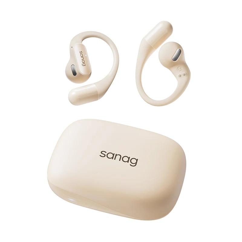 Sanag g6s aberto orelha bluetooth fone de ouvido gancho ows sem fio alta fidelidade som tws esporte correndo fones para o esporte - Image 1