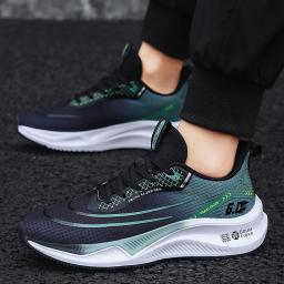 Sapatos de almofada de ar de maratona masculina, tênis casual, tênis de corrida leve, tênis confortável, calçado masculino tamanho grande 48 - Image 4
