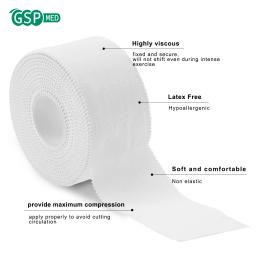 Ginásio Sports Protection Set, Fita Atlética, Protetor de pulso, PU Espuma Sob Envoltório, Alívio da dor fácil, Strap de boxe, 100% Algodão - Image 4