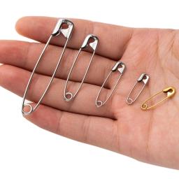 Alfinetes de aço inoxidável, 20pcs, diy, ferramentas de costura, agulhas metálicas, grande alfinete, pequeno broche, acessórios de vestuário - Image 3