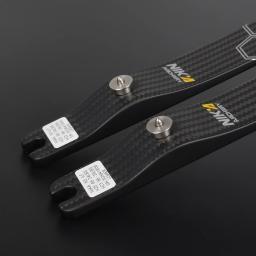 Arco com arco ILF membros, 100% fibra de carbono, peso 20-46LBS, arco e flecha, 68 "70'' @ 25H Pro N3, 1 par, mais novo - Image 4