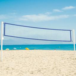 Rede de vôlei portátil de 15 pés x 3 pés com bolsa de transporte, rede de vôlei de água para piscina ao ar livre, praia - Image 3