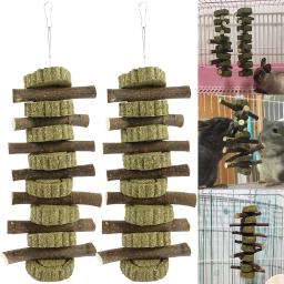 Maçã orgânica mastigando varas para animal de estimação, dentes seguros moendo brinquedo para chinchila, hamsters, roedores animais, 100% natural, coelho, 2pcs - Image 6