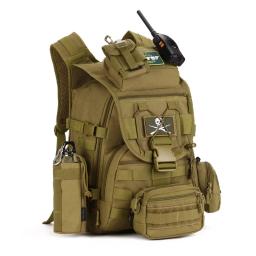 Mochila tática militar do exército, 40l, escalada, caminhadas ao ar livre, viagem, acampamento, esporte, camuflagem, sobrevivência, molle, costapck - Image 3