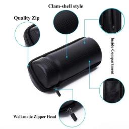 Saco de armazenamento de bicicleta portátil saco de ferramentas padrão de carbono saco de casca dura multi-compartimento de armazenamento de bicicleta rack de água acessórios - Image 3
