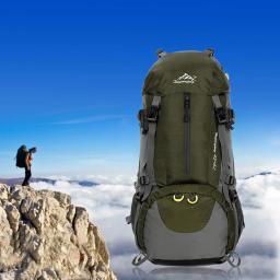 Lixada-impermeável Outdoor Sport Mochila, Caminhadas, Trekking, Camping, Travel Pack, Montanhismo, Escalada Mochila, Capa de chuva, 50L - Image 2