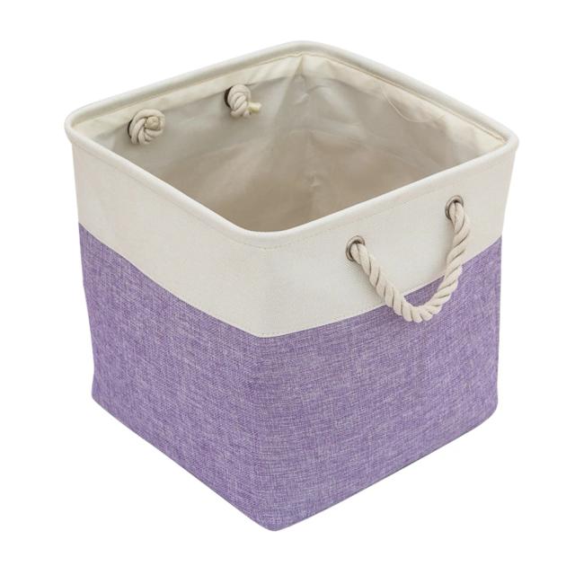 Cesta Dobrável de Lona para Brinquedos de Cachorro e Gato - Organizador Prático e Estiloso de Acessórios
