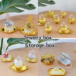 Mini bandeja de exibição de sobremesa, suporte para cupcake, copo de armazenamento, caixa de doces, capa transparente, cálice para casamento, chá de bebê, decoração de casa - Image 4