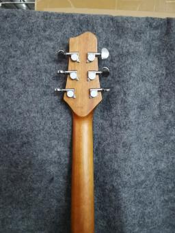 Guitarra acústica elétrica com fotos reais, guitarra folclórica artesanal, clássica D, bonita e rara, de alta qualidade, 40 in, novo - Image 5