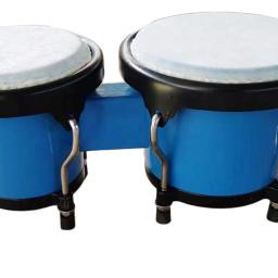 Educacional Africano percussão Bongos Drum Set, Montessori tambor, 6 ", 7" - Image 5