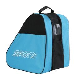 Saco de patinação no gelo saco de patinação saco de transporte de skate para crianças das mulheres dos homens adultos saco de transporte de skate saco de ginásio suporte patinação - Image 1
