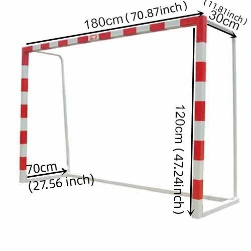 Rede de Futebol Portátil Dobrável para Crianças - Treinamento Esportivo Júnior 3m x 2m e 1,2m x 1,8m