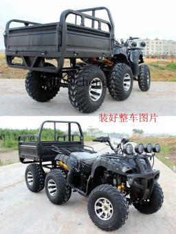 Caixa de carga modificada para Mountain Bike Trailer Traseiro, Armazém de Carga, Acessórios Off-Road Motocicleta, 6-Wheel, Xl - Image 5