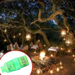 Anel de luzes de dedo led piscando anel de luz brilhante lâmpadas de cor macia celebração de casamento festival festa decoração de concerto - Image 5