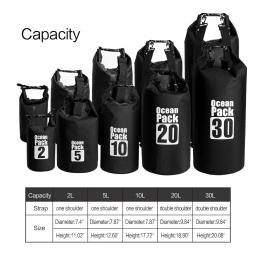 Waterproof Roll Top Dry Bag, mantém a engrenagem seca, caiaque, rafting, canoagem, natação, camping, caminhadas, praia, pesca - Image 6