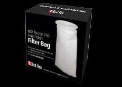 Saco de Malha Marinha para Filtragem em Aquário - Feltro com Anel de Plástico, Ideal para Tanques de Peixes, Cor Vermelha