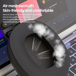 SmailWolf-L80 Bluetooth sem fio fones de ouvido de três modos fone de ouvido leve 2.4G fones de ouvido para jogos esportes baixo - Image 6