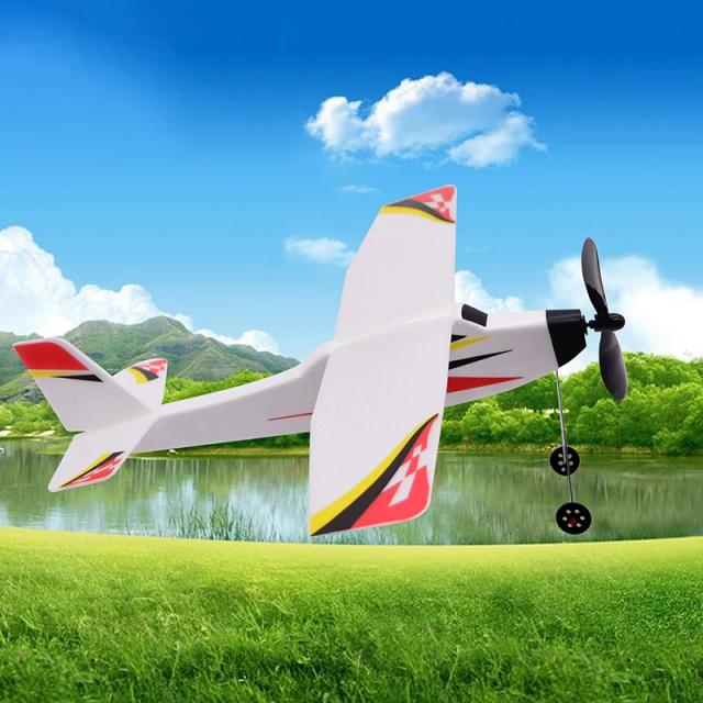 Avião Modelo DIY Planador Voador Brinquedo Estudantes 400mm