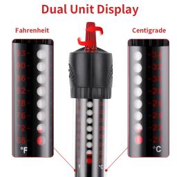 Aquecedor submersível de aquário, termostato sensível, instalação multi-ângulo, aquecedor de aquário, adequado para tartarugas, 50W, 60L - Image 3