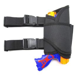 Nerf arma de bala macia equipamento tático ao ar livre tático multi-função coldre saco de perna saco de cintura de armazenamento - Image 1
