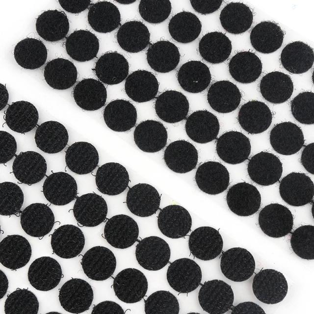 Pares de Fitas Adesivas Transparente de Silicone com Gancho e Laço - 99 Unidades de 10/15/20mm