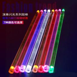 Naxilai LED brilhante iluminar baquetas, baqueta acrílica, bolha percussão instrumento, luminosos acessórios, barra de tambor, 5A - Image 3