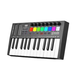 Profissional MIDI Teclado Controlador, Áudio Eletrônico, Inteligente Portátil Organizando, Display OLED, 25 Chave, disponível - Image 2