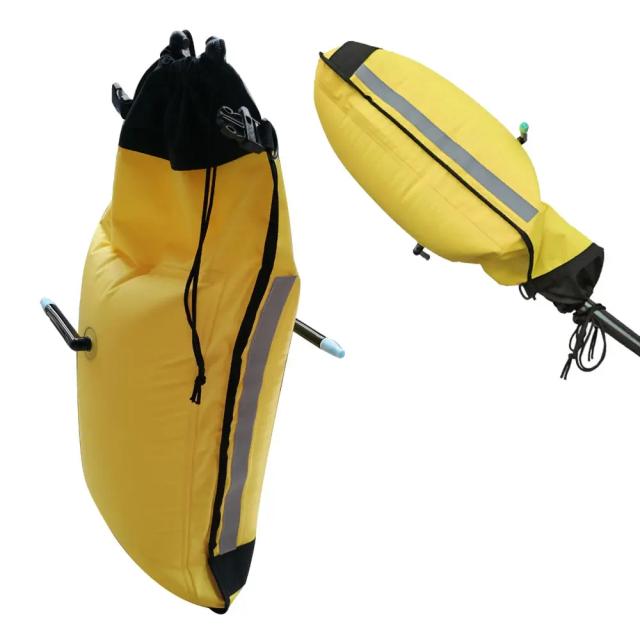 Saco de Segurança para Flutuador de Pá com Fivela de Liberação Rápida para Canoagem e Barcos Infláveis