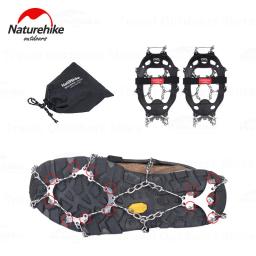 Naturehike Anti-Slip Microspike Tênis, Caminhadas Crampon, Caminhada com neve ao ar livre, Escalada no gelo, Fundo de aço inoxidável, 19/13, Inverno - Image 4