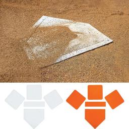 Bases de beisebol para quintal, Placas de borracha, Bases de beisebol multifuncionais, Softball Kickball - Image 1