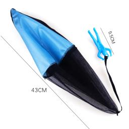 Mão jogando brinquedos paraquedas para crianças, jogo engraçado ao ar livre, jogar brinquedos para crianças, Fly Parachute Sport com mini soldado, 1pc - Image 5