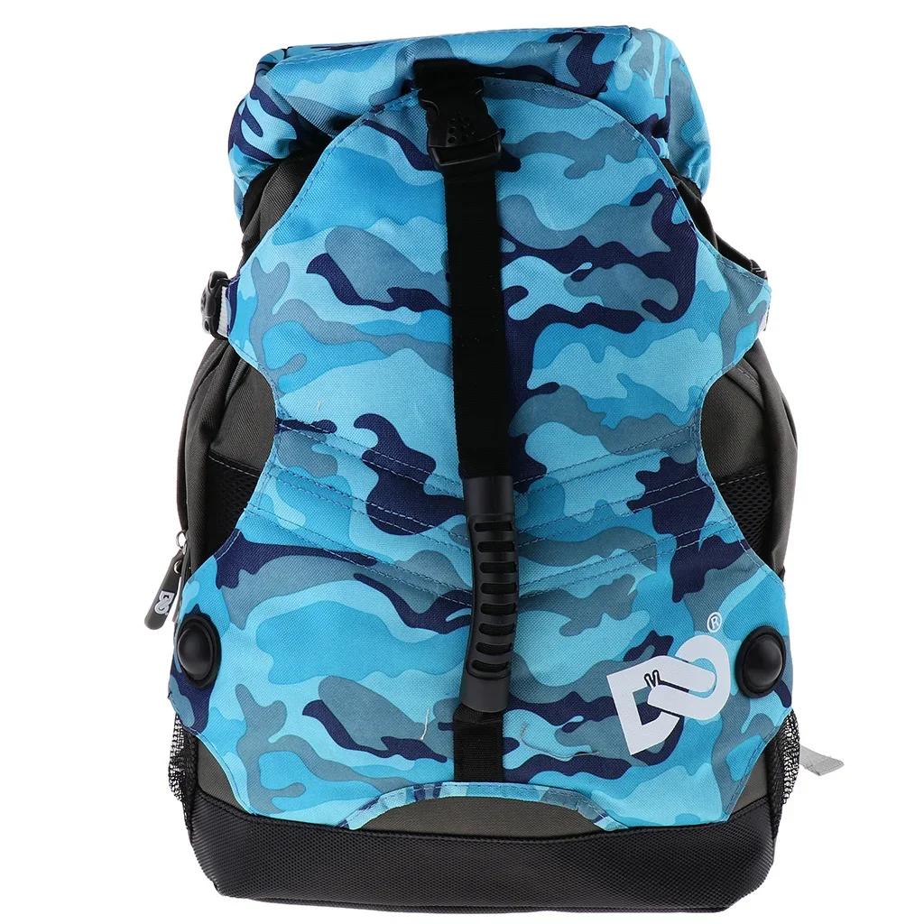 Moda ao ar livre sacos unisex profissional patins mochila esportes ao ar livre mochila durável multi-bolso sacos de esportes masculinos - Image 1