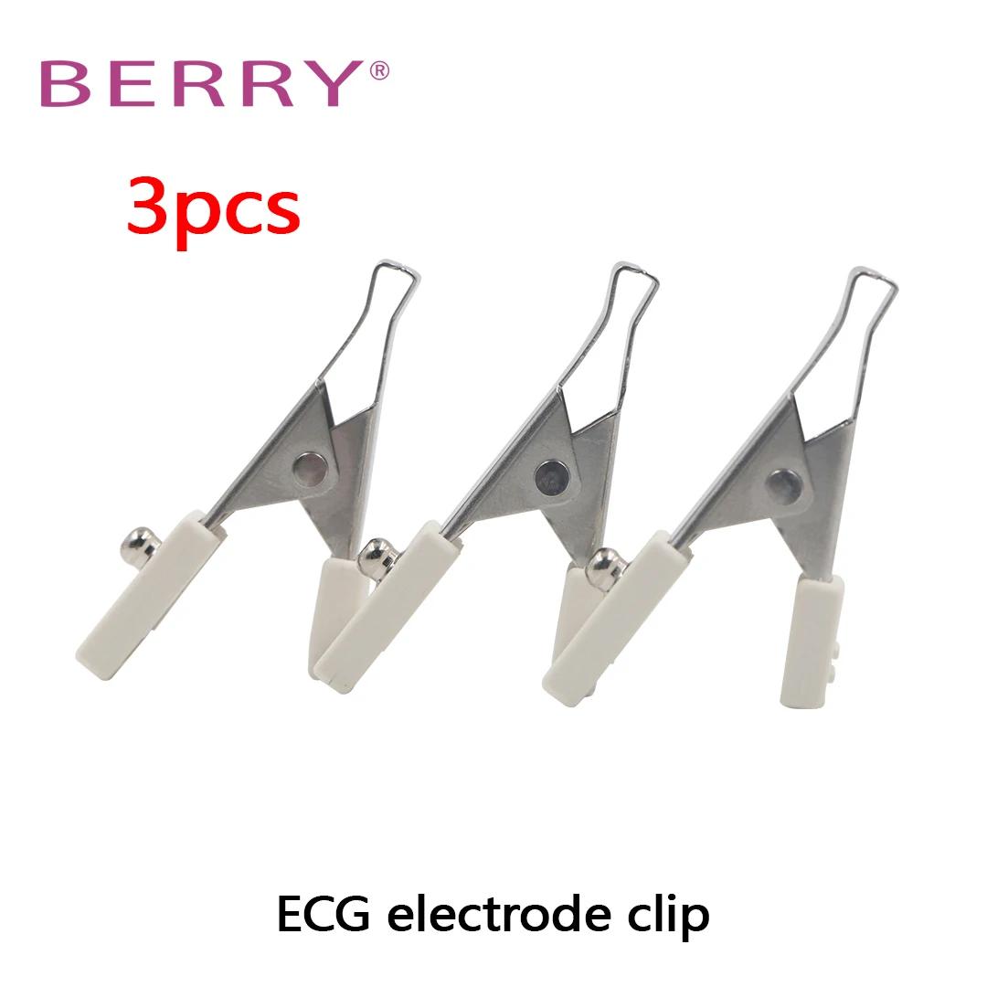 BERRY-Monitor Veterinário, Cabo ECG, Clipe Eletrodo ECG, Sensor SpO2, Reutilizável, NIBP Cuff, NIBP Tube Monitor Acessórios, AM6200 - Image 1