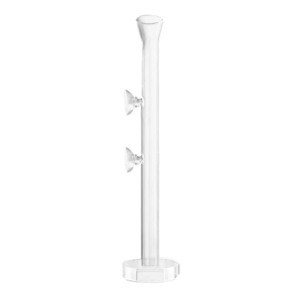 Tubo De Alimentação De Vidro De Cristal Para Tanque De Peixes, Prato De Alimentação De Camarão, Tigela De Aquário, Suprimentos De Alimentação Clara - Image 1