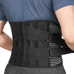 Cintura ajustável Suporte Brace para lombar Trainer, Sweat Belt para Esportes, Nova Assistência - Image 1