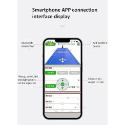 PUSUNPT-Máquina De Tênis, Inteligente, Pequena e Ultra Leve, Treinador Multijogador Único, Servidor De Bola Automático, Aplicativo e Controle Remoto, PUSUNPT - Image 5