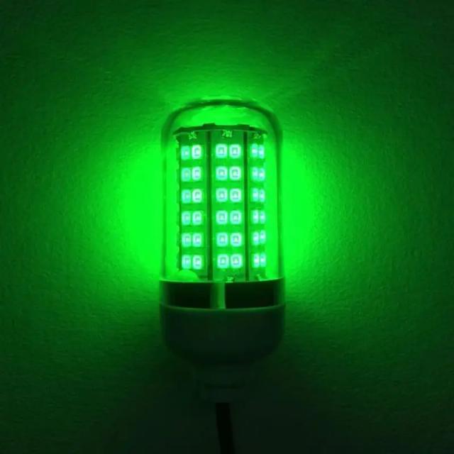 Luz Noturna Subaquática Ultra Brilhante de 15W com 108 LEDs para Atrair Peixes durante a Pesca