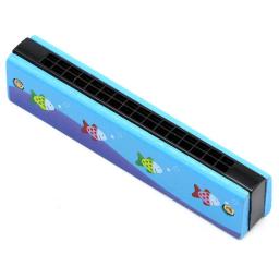 Cute Harmonica for Children, Instrument Musical, Montessori Educational Toys, Cartoon Pattern, Wind Instrument, Gift for Kids, 16 Buracos - Image 4