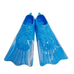 Silicone colorido nadadeiras curtas natação para adultos e crianças, Split Mermaid Flippers, leve mergulho suprimentos, Freestyle Swim Gear - Image 3