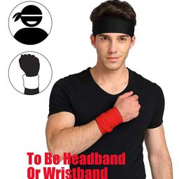 Logotipo personalizado unisex elástico bandanas hairband antitranspirante esportes bandana suor-absorvente headwear fitness suor guia cinto - Image 4