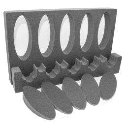 Universal 5 arma de espuma rack kit rifle rack resto com tira magnética e suporte autônomo armazenamento arma suporte - Image 4
