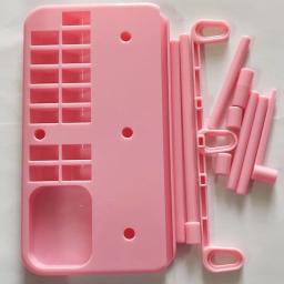 Suporte para costurar para uso doméstico, máquina de bordar, DIY, Quilting, Organizador, 3 carretéis, ferramentas, novo, 2024 - Image 2