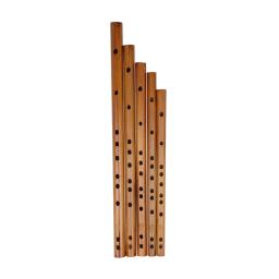 Flauta de madeira tradicional para iniciantes, gravador chave com bolsa de armazenamento, aprendizagem educacional, instrumento de sopro, C D E F G - Image 2