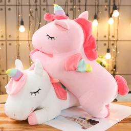 Cavalo Kawaii Plush 25/50cm Soft Stuffed Huggable Bonecas Animal Acompany Brinquedos Crianças Menina Presentes de Aniversário - Image 1